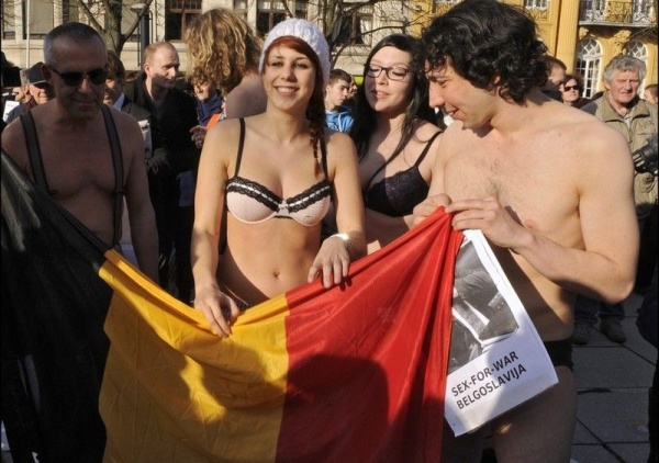 Sex For War in Belgium