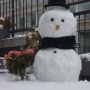 Snowman by day